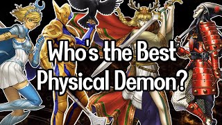 Who's the Best Physical Demon? - SMT V (Yoshitsune, Artemis, Fionn, Odin)