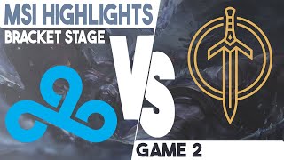 GG vs C9 Highlights Game 2 | MSI Upper Bracket 2023 | Golden Guardians vs Cloud 9