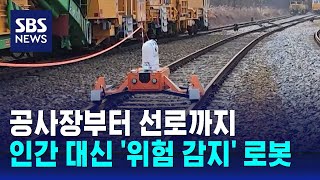 공사장부터 선로까지…인간 대신 '위험 감지' 로봇 / SBS