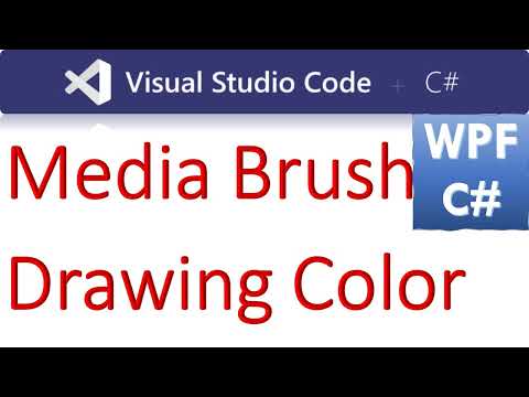 How to Convert Media Color and Brush to Drawing Color and Vice Versa in WPF C#