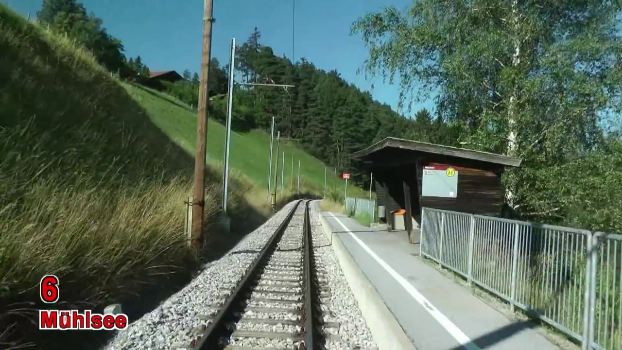 Straßenbahn Innsbruck linia 6 - führerstandsmitfahrt