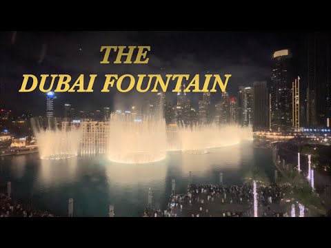 THE DUBAI FOUNTAIN – Full View | Viewpoint – THE DUBAI MALL | Dubai, UAE | 4K@60fps