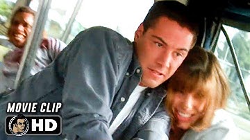 SPEED Clip - "Sharp Turn" (1994) Keanu Reeves