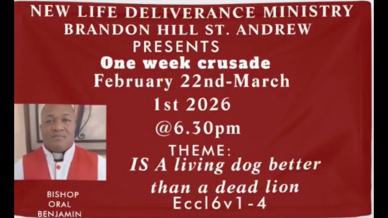New Life Deliverance Ministry Crusade| Pastor Douglas | Tuesday Night (02.24.2026)