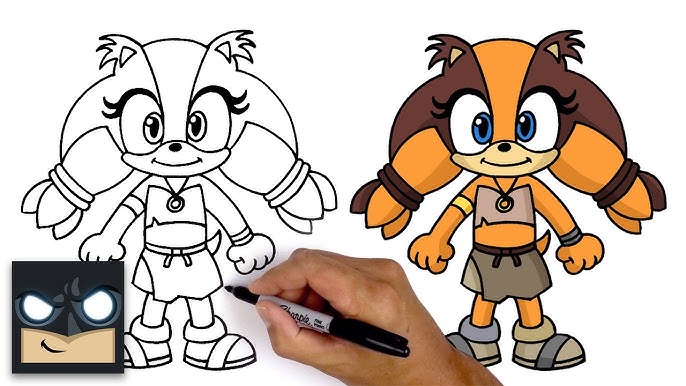 HOW TO DRAW SONIC EXE 