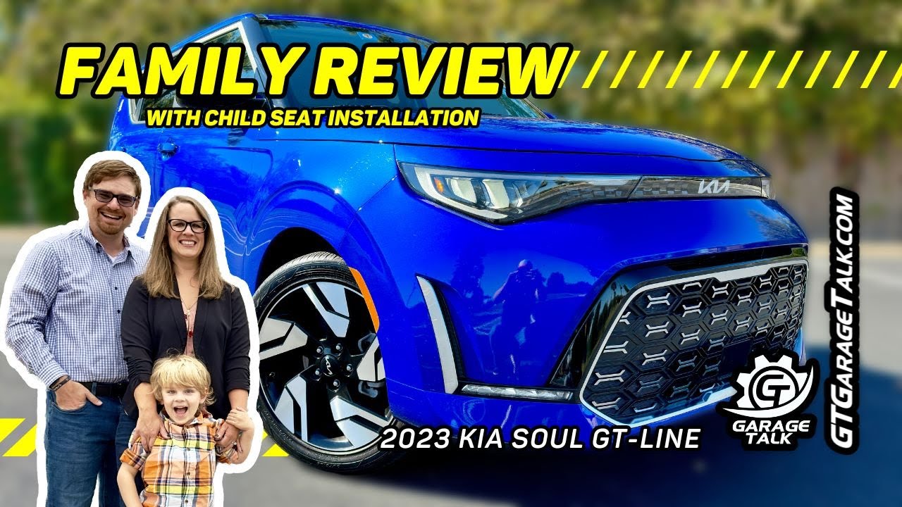 2023 Kia Soul GT-Line | Family Review with Child Seat Installation