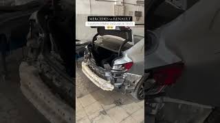 Mercedes Renault Megane Tampon Sağlamlık Testi - Mercedes Renault Megane Bumper Durability Test