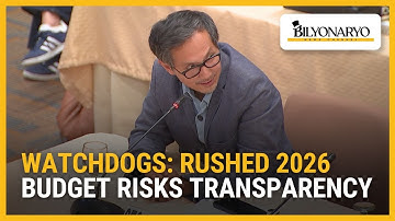 Watchdogs: Rushed 2026 budget risks transparency | Business 360