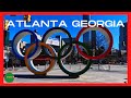 Downtown Atlanta Georgia USA Walking Tour - 4K