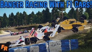 What Happens When You Go Banger Racing With An F1 Car ? - Wreckfest Mods