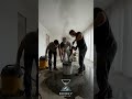From Concrete to Ocean Floor 🌊 Luxury Living Room Epoxy Timelapse