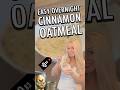 EASY Overnight Cinnamon Oatmeal