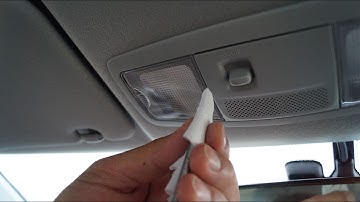 Mitsubishi Lancer - Map Lamp Light Bulbs Replacement