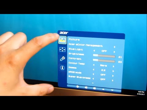 Video: How To Increase The Brightness Of Your Acer Monitor