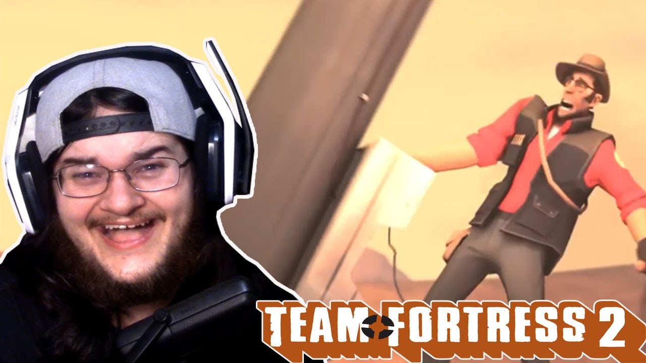Team Fortress 2 Fan Reacts to Meet the FAILING Sniper and Soldier!