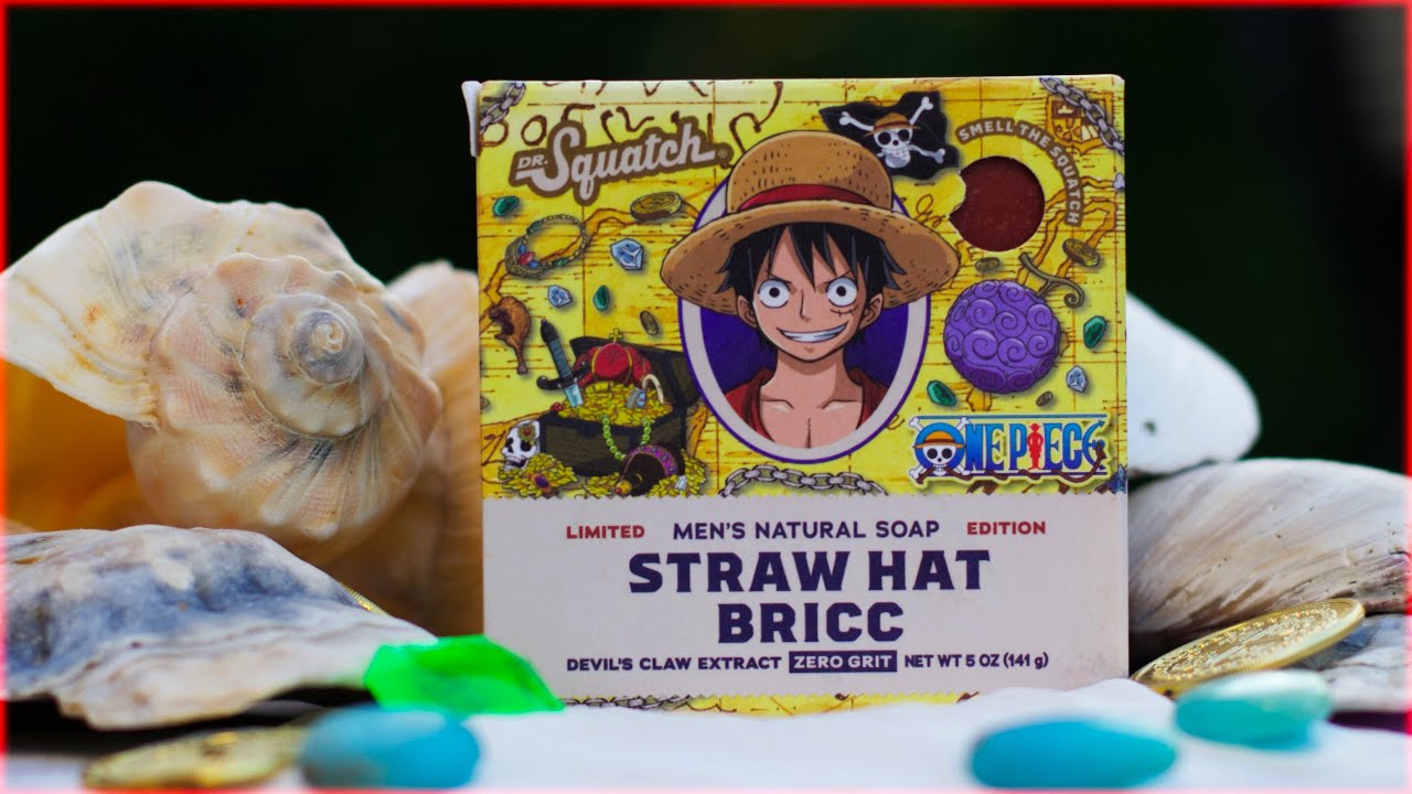 Соломенная шляпа | Доктор Сквотч | Обзор One Piece Soap