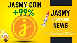 Atención Criptomoneda Jasmy Coin Noticias Y Prediccion 99% Coinstein
