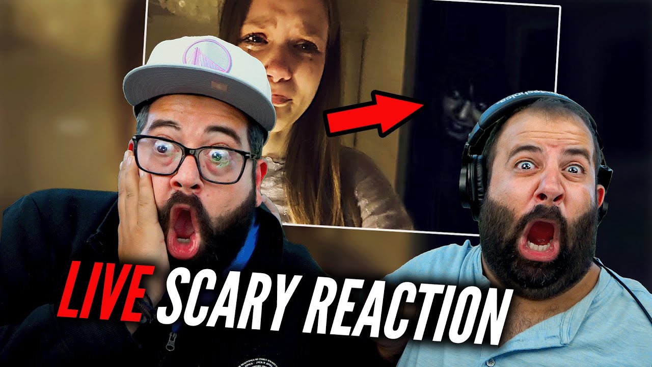 Watching the Creepiest Ghost Clips LIVE with the Fam