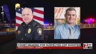 Lavonia police shooting suspect in court