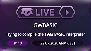 #110: GW-BASIC screenshot 5
