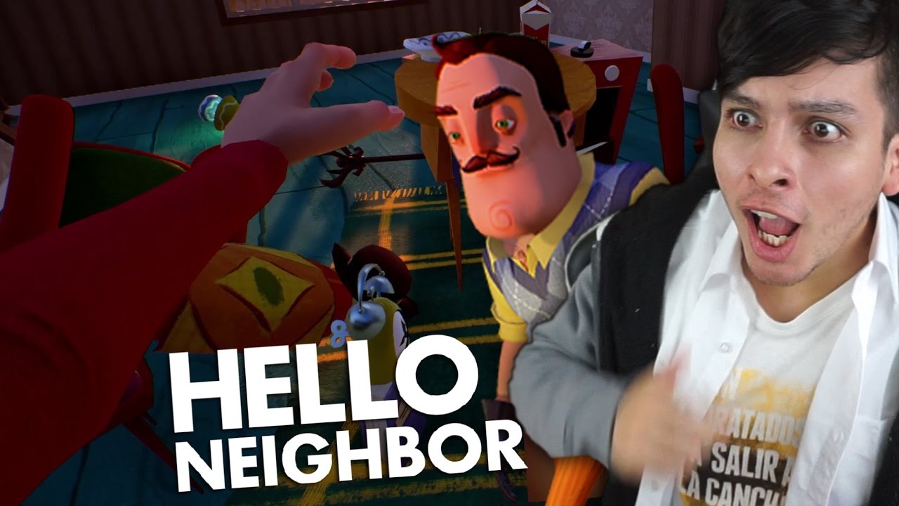 El Vecino Regresa Y Le Robo Toda La Casa Hello Neighbor Youtube - el hello neighbor mas realista de roblox epico youtube