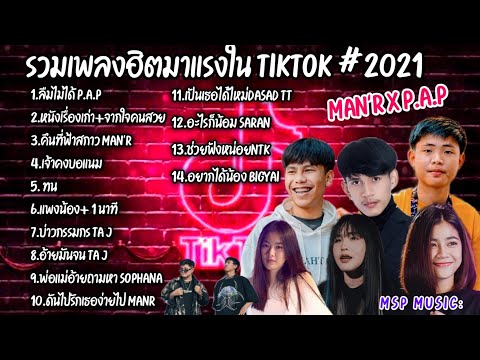 รวมเพลงฮิตในแอพTikTok รวมเพลงในแอพติ๊กต๊อก เพราะๆฟังสบาย2021ล่าสุดBy:MSP MUSIC