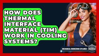 How Does Thermal Interface Material (TIM) Work In Cooling Systems?