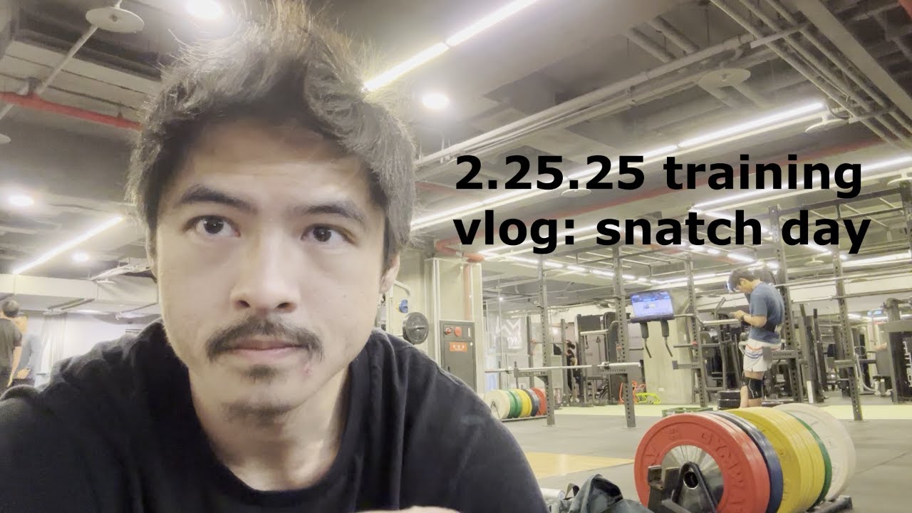 2.25.25 training vlog: snatch, panda pulls, snatch pulls - YouTube