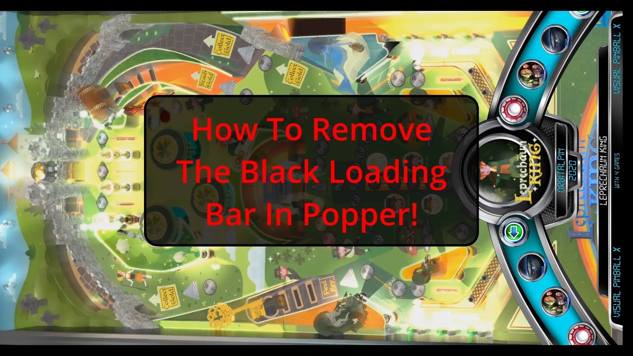 How to remove the black loading bar in Popper - YouTube