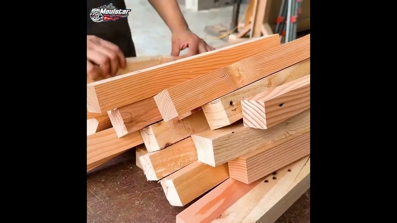 Build The Ultimate Giant Coffee Table From Old Pallet Wood #woodworking #wood #diy #crafts #crafting