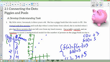 2.1 Piggies and Pools
