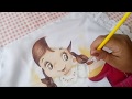 Muñeca Mexicana / Como Pintar En Tela