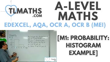 A-Level Maths: M1-16 [Probability: Histogram Example]