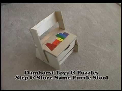 Damhorst Toys Step Name Puzzle