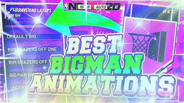 *NEW* BEST BIGMAN ANIMATIONS IN NBA 2K20!!! Best Post Fade Best Post Hook Best Post Moves IN NBA2K20