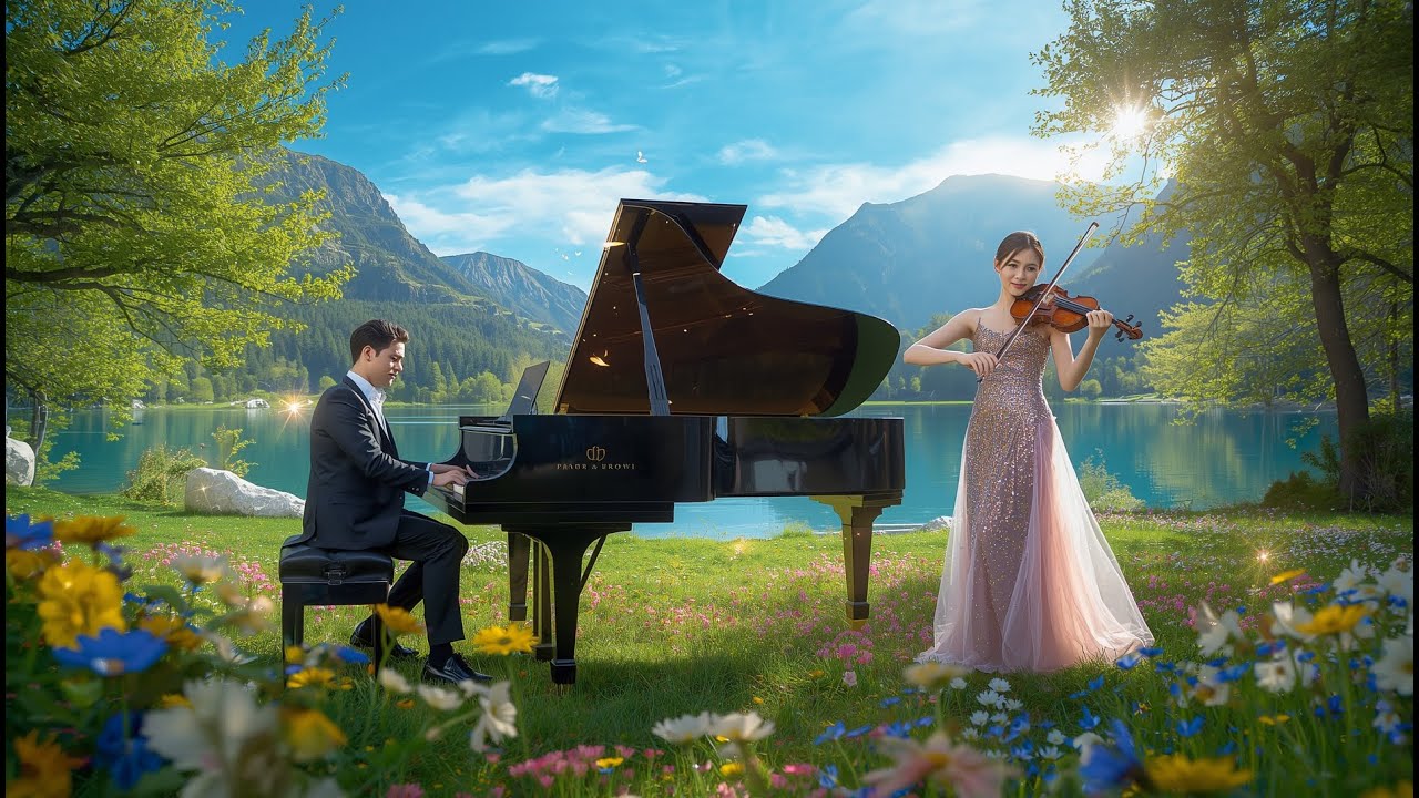 Piano And Violin — Pure, Sublime Music For Relaxation, Comfort, Healing, And Harmony With Nature