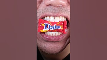 ASMR Daim Chocolate Eating Sounds for Ultimate Relaxation #DoctorTristanPeh #ASMR #Shorts