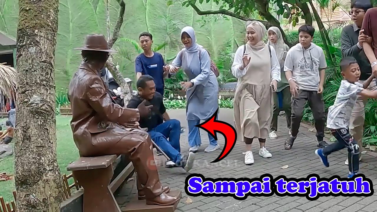 KOMPILASI PRANK PATUNG HIDUP TERBAIK 2024 #1