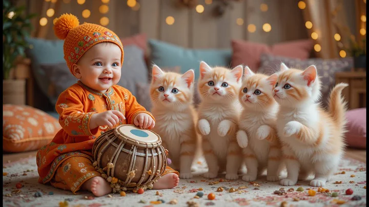 Video 10901351: cute cat dance adorable, cute cat baby dance, kittens cute baby, kitten home