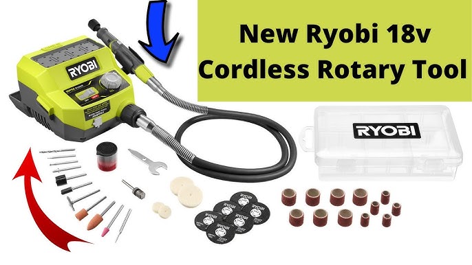 5 Ways To Use A RYOBI Rotary Tool 