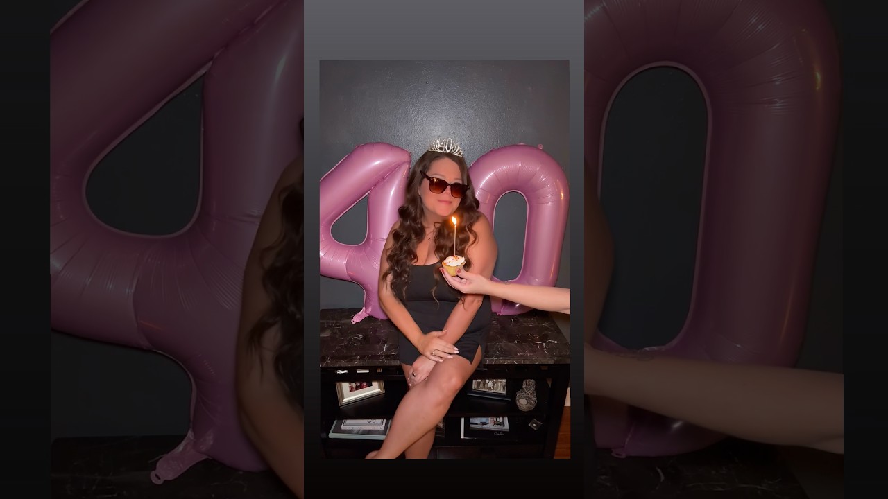 It’s hard to fathom that my 30s are over - but excited for a new decade! #40thbirthday #birthday
