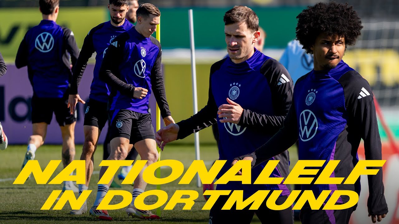 🇩🇪 DFB team at the training ground in Dortmund | INSIDE Training - YouTube