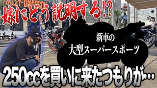 国産の250cc買うつもりが海外の大型SSバイクを衝動買いしちゃった‥。