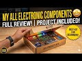इतना सारा electronic components😱😱| my all electronic components🔥🔥| worth 10000***