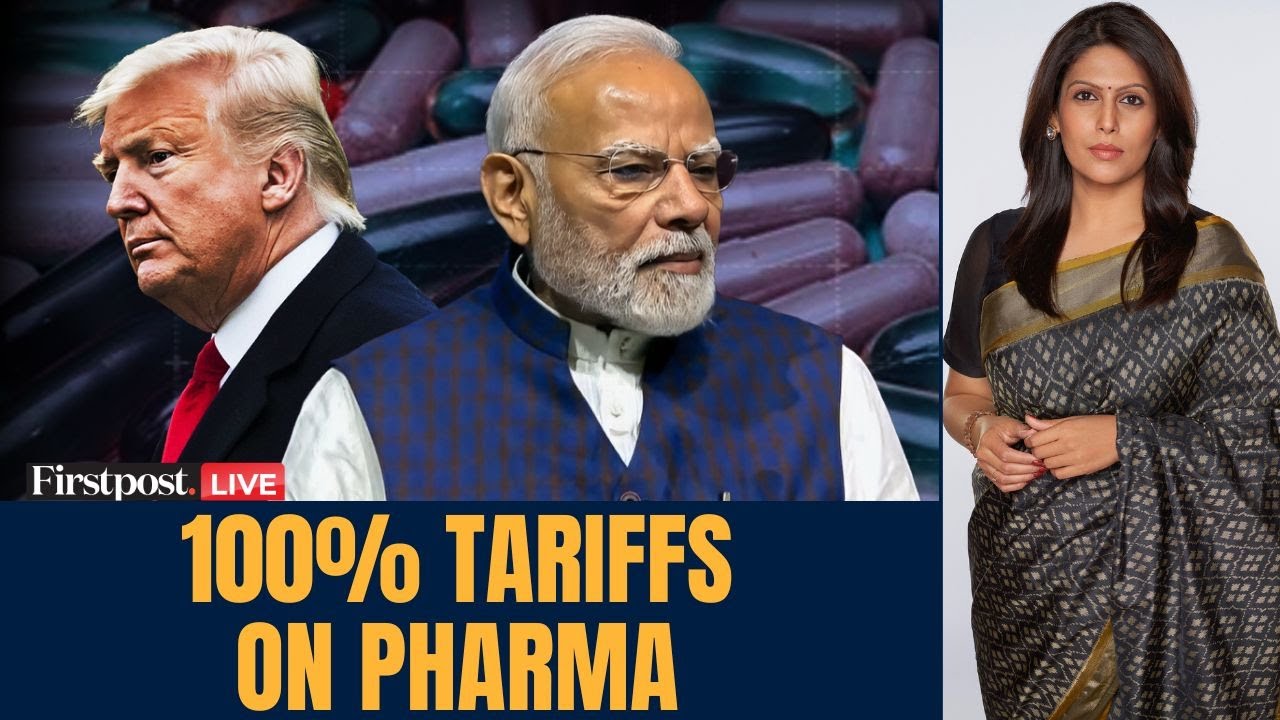 LIVE: Indian Pharma Faces Heat as Trump Slaps 100% Tariff on Drug Imports | N18G