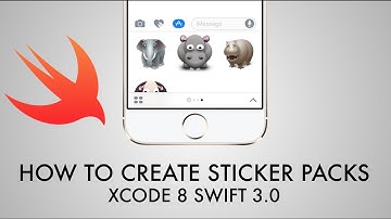 How To Make A Sticker Pack In Xcode 8 (Swift 3.0)