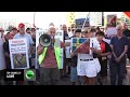 Top Channel/ Dita e 13 e protestës, protestuesit nisin fjalimet, ftojnë administratën tu bashkohet