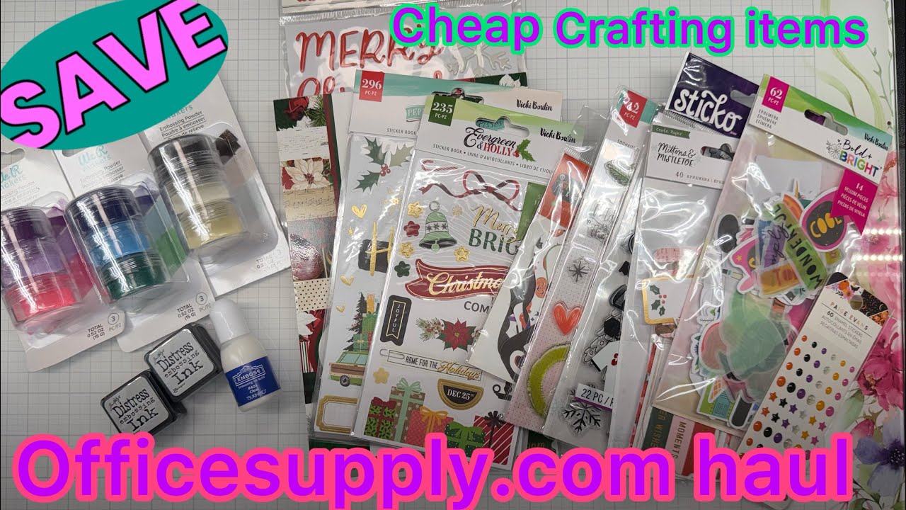 Another small office supply.com haul y’all