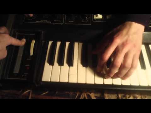 MicroMoog live LFO jam