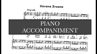 Havana Dreams (Robert  Owens) Piano Accompaniment/Vocal Guide - Karaoke